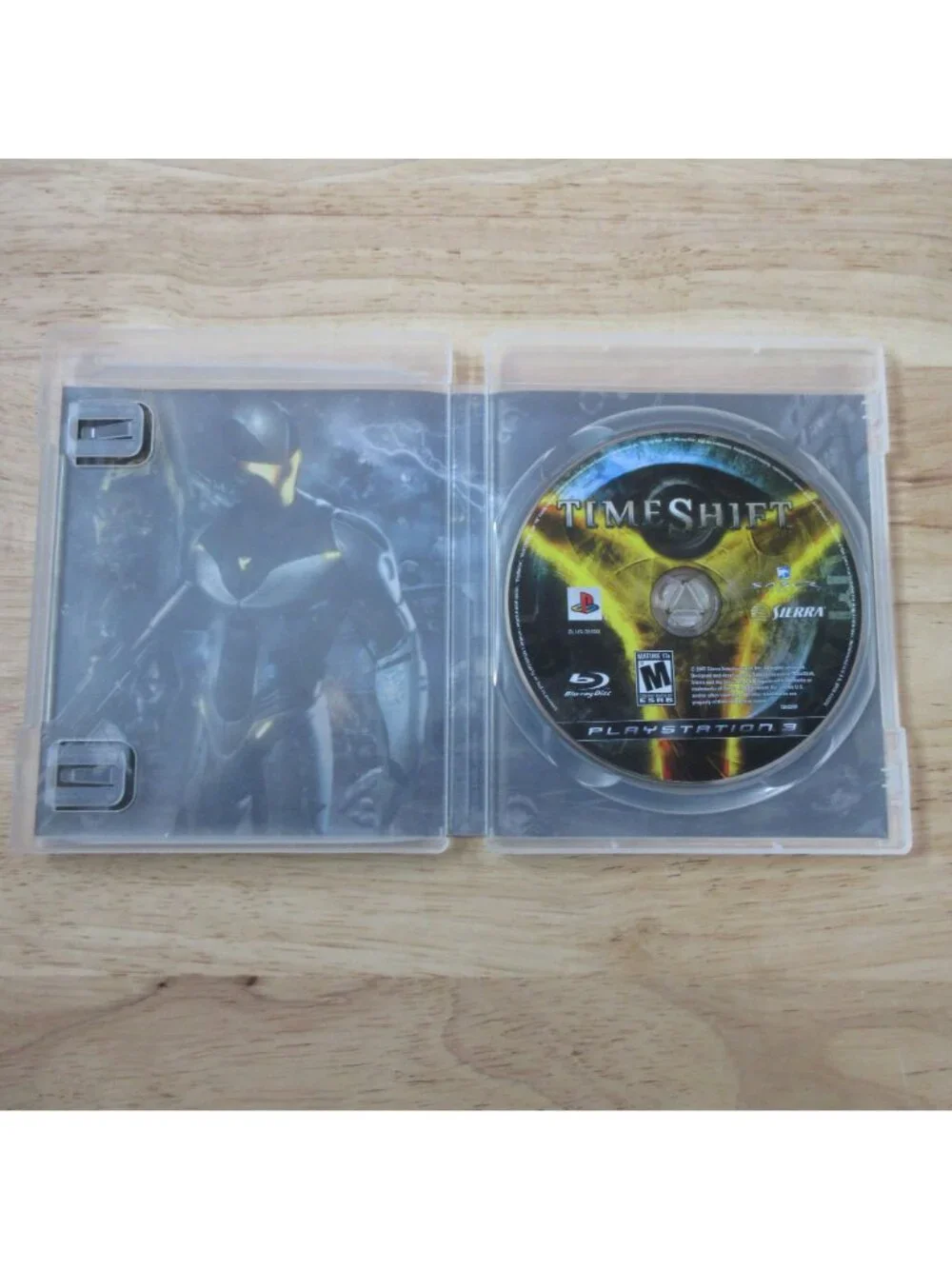 TimeShift (Sony PlayStation 3, 2007) PS3 - No Manual